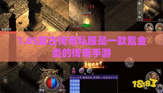 1.85复古传奇私服是一款氪金类的传奇手游
